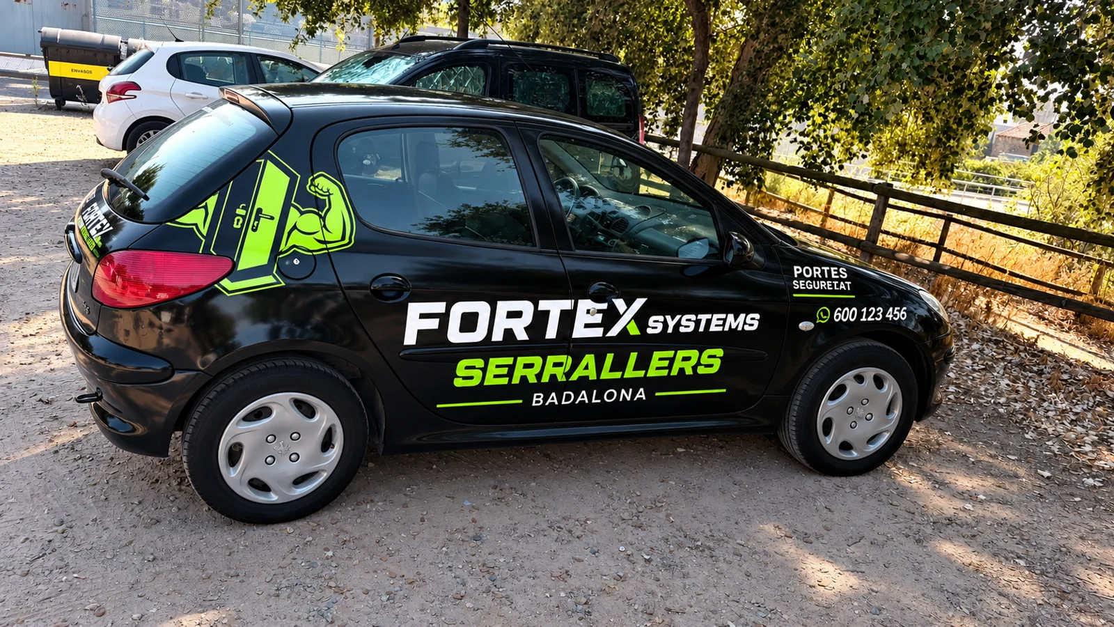 Vehículo de servicio · Fortex Systems Serrallers Badalona