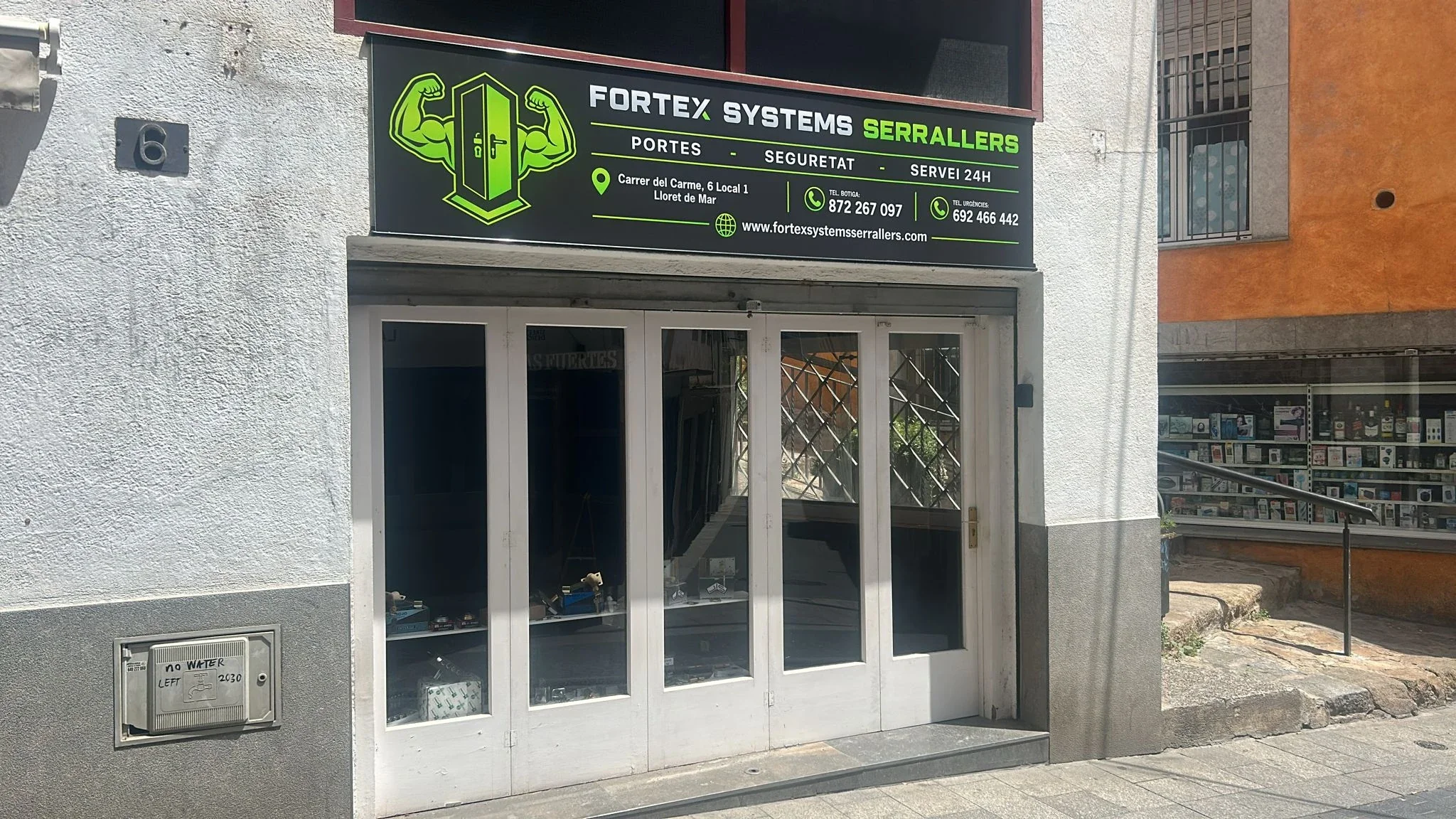 Cerrajeros Lloret de Mar tienda física FORTEX SYSTEMS SERRALLERS